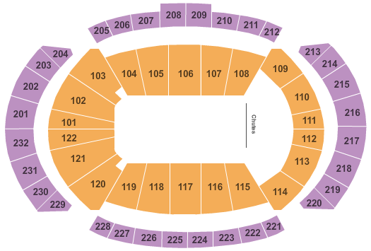 T-Mobile Center PBR Seating Chart
